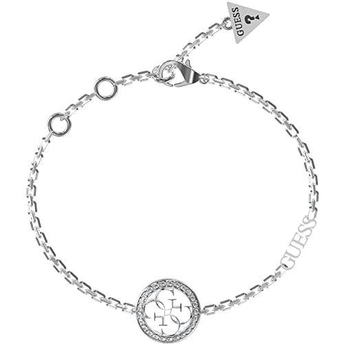 Bracelet femme GUESS 4G en acier argenté pour sublimer vos tenues