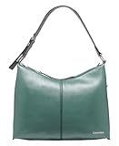 Calvin Klein Max Top Zip Hobo - Bolso de hombro, Salvia, talla de un talla