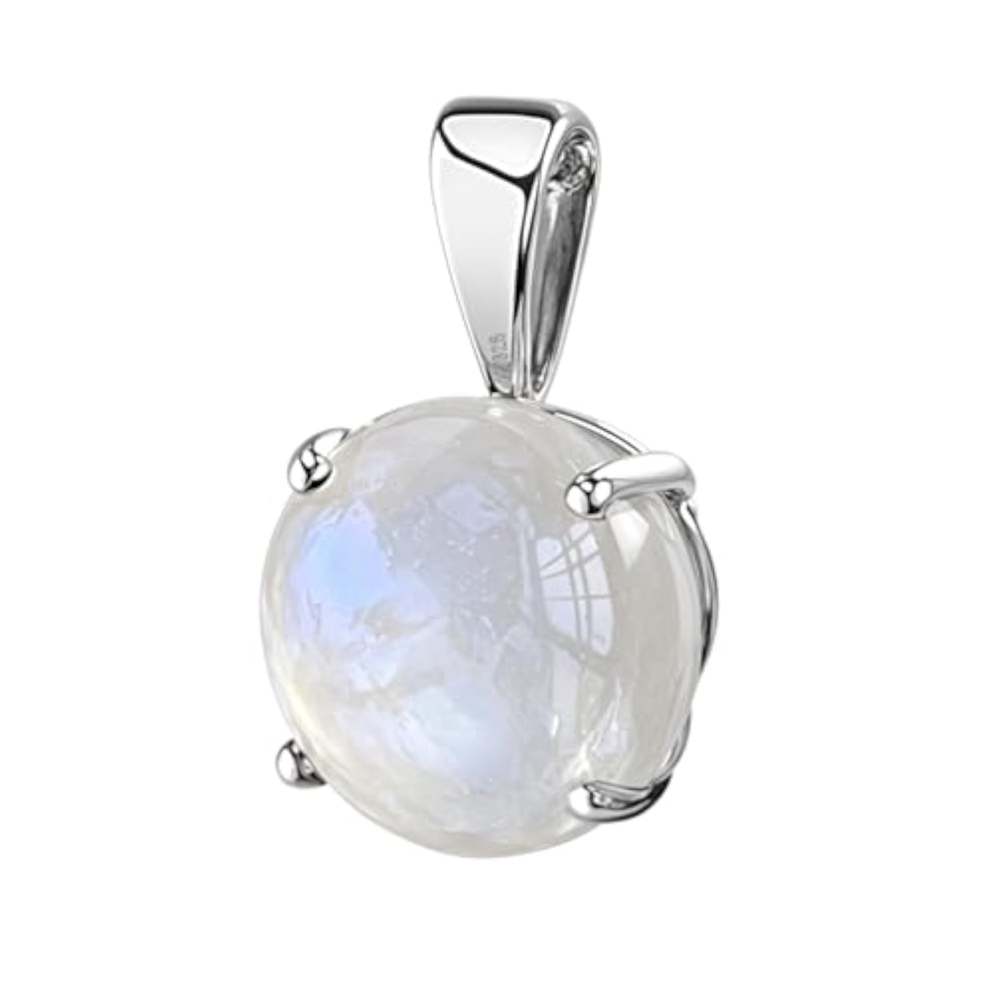 Moonstone Pendant for Women, 92.5 Sterling Silver
