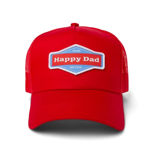Happy Dad Hard Seltzer Unisex Twill Trucker Hat Twill Trucker Hat