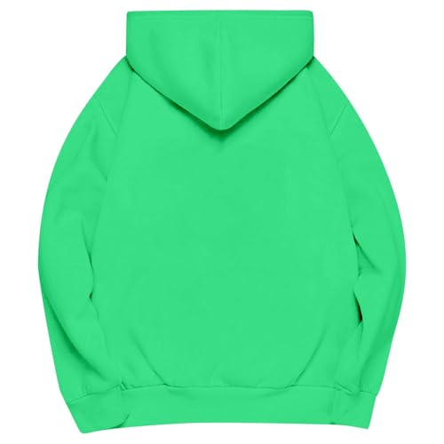 Cute Oversized Hoodies For Teens Girl Sweater Women Long Sleeve Drawstring Drop Shoulder Sweatshirts With Pocket4