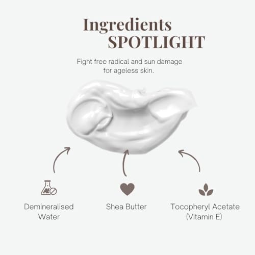 Image of TEE ESS Moisturiser with SPF 50 | Unisex Moisturiser | Lightweight & Non-Greasy Face Cream | Deep Hydration with Vitamin E | Daily Skincare | For All Skin Types | Men & Women | 30g