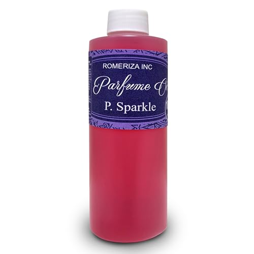 Onisavings Romeriza Fragrance Body Oil For Women P. Sparkle Perfume Essential Oils for Skin, Reed Diffuser, Hair & DIY Soap Making Scents Multi Use Oil Daily use Natural Fragrance, Gifts 1 OZ