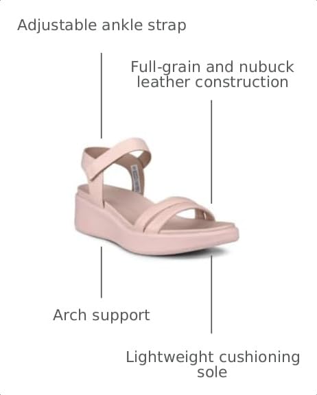 Image of ECCO Flowt Luxe Wedge Sandal