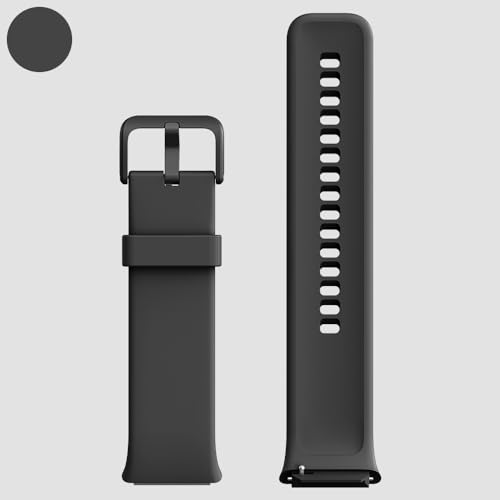 OCTANDRA Go ID207 VeryFit Smart Watch Replacement Bands (Black)