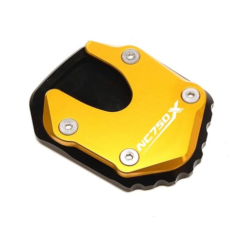 Plaque béquille moto NC750X évite l'enfoncement du support de stationnement