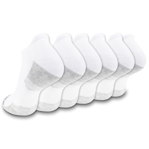 Image of New Balance Unisex Adult Performance Cushioned No Show Socks, 6-12 Pairs