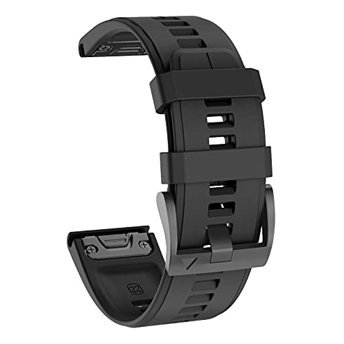 ISABAKE Correa para Garmin Fenix 6/Fenix 6 Pro/Fenix 5/Fenix 5 Plus, Quickfit 22mm Pulseras de Repuesto para Forerunner 935/945, Approach S60