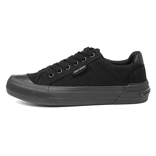 Rocket Dog Womens/Ladies Cheery Trainers (6 UK) (Black)