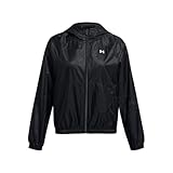 アンダーアーマー（UNDER ARMOUR） スポーツ ウインドブレーカー フルジップ ジャケット 1382698 001 （ブラック/Ｌ/Lady's）