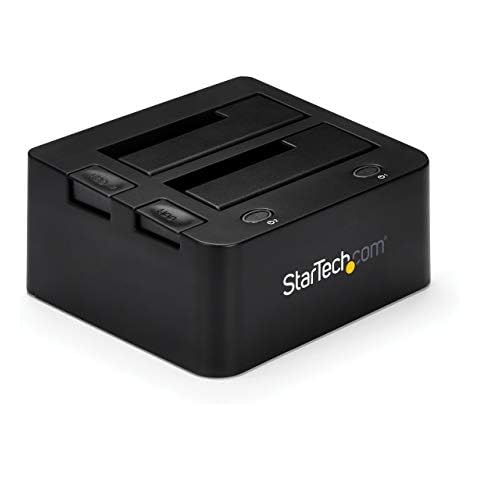 StarTech.com Dual-Bay USB 3.0 to SATA and IDE Hard Drive Docking Station Cover