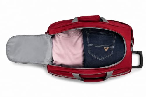 Image of Aristocrat Polyester Lightweight Travel Wheel Duffle Trolley with 3 Years International Warranty-52 Cm