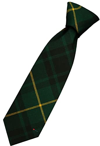 Cravate en laine homme MacArthur Modern Tartan authentique fabriquée en Écosse