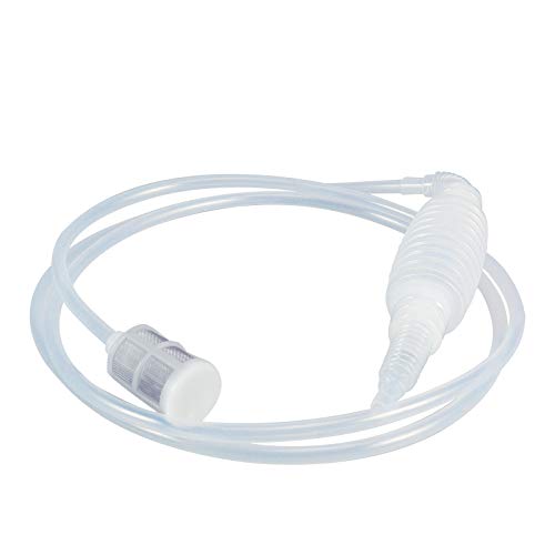2Pcs Siphon Tube For Home Brewing Filter 6Ft Syphon Tube Pump For Homemade Wine Beer Equipment (White) #TOP1