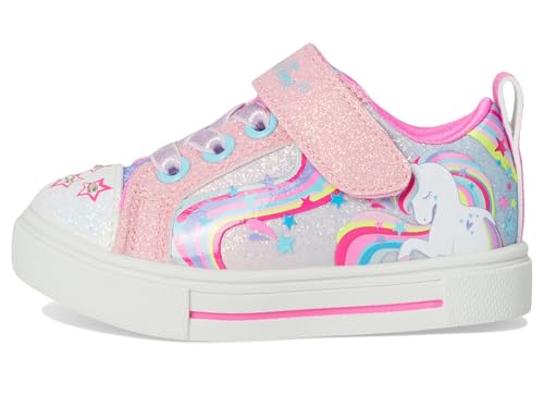 Skechers Girl's Twinkle Sparks-Whimsical Shimmer Sneaker4