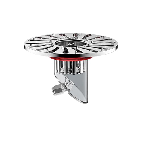 Core di scarico a terra - Inserto tappo fognario in acciaio inox, valvola trappola per acqua anti-odore | Core di impronte di backflow, guarnizione resistente ostruzioni, di deodorizant di