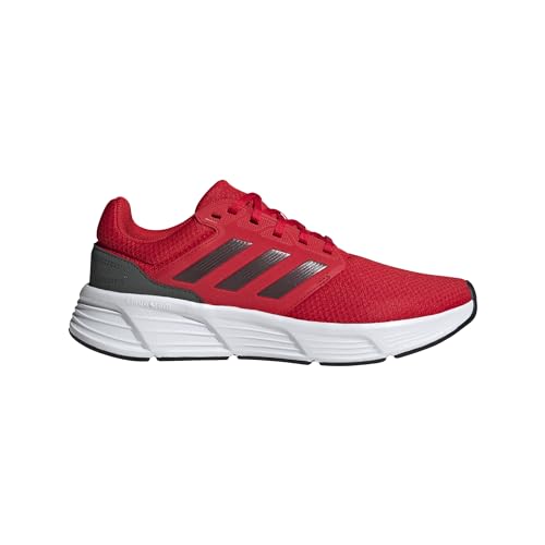 adidas Tênis de corrida masculino Galaxy 6 - vermelho, Vermelho, 40