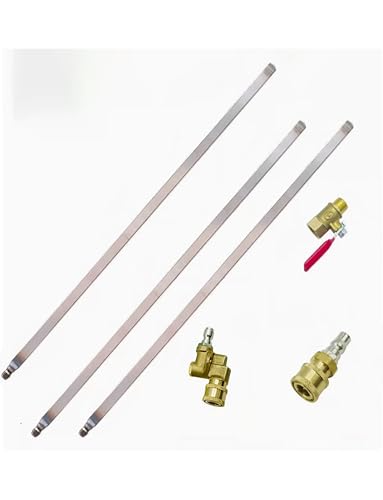 車用ラジエーター洗浄ツール、非分解式水タンクコンデンサー洗浄キット、車、トラック、ラジエーター用厚型デュアルユース水エアフラッシュ