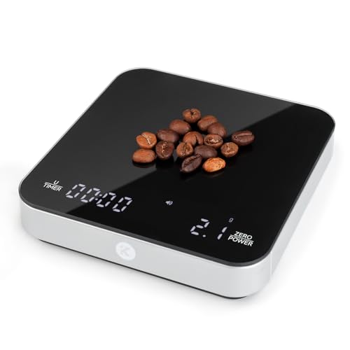 KitchenTour CaféMetric Coffee Scale with timer 0.1g/2000g - Precision Scale