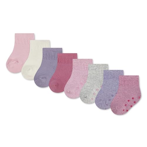 Image of HUGGIES Baby Multi-pack Lightweight Ankle Gripper Socks