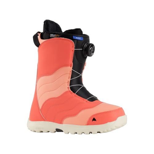 Burton Women's Mint BOA Snowboard Boots, Peach Echo, 8.0