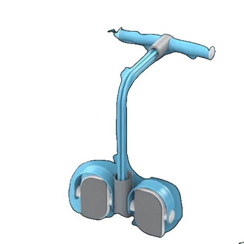 トレーニングチューブ ペダル付き フットペダル 抵抗バンド 6 チューブ 多機能 ペダル プーラー 抵抗ロープ ヨガ フィットネス 女性用ホーム ストレッチ トレーニング エクササイズバンド スマートカウンティング トレーニングバンド (4股,ブルー)