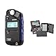 Sekonic FLASHMATE L-308X Belichtungsmessgerät für Fotografen und Filme, Schwarz/Blau & Calibrite ColorChecker Passport Photo 2: Farbkarte für Fotografie