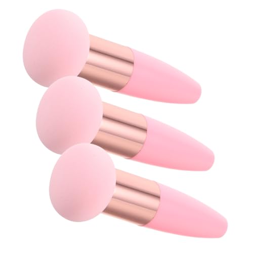 Healeved Korean Beauty Pack Silicone Mushroom Head Makeup Powder Puff Blush Sponge Dry Foundation Applicator