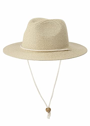 Sombrero Fedora de paja para mujer verano playa