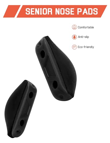 Image of Bwake Replacement Nose Pieces Pads for Oakley Drop Point Sunglasses OO9367