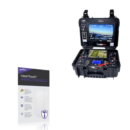 BoxWave Screen Protector Compatible With XLRS GCSD4V2+ Display (10.4 in) - ClearTouch ImpactShield (2-Pack), Impenetrable Screen Protector Flexible Film