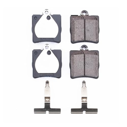 Image of PowerStop Rear Brake Pads for Chrysler Crossfire 2004-08 |Mercedes-Benz C230 1999-00 |C230 2002-05 |C240 2001-05 |C280 1994-00 - Z17 Ceramic Brake Pads with Installation Hardware, 17-779
