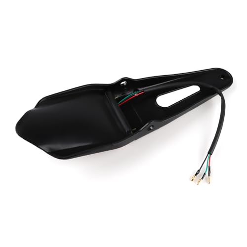 Image of Rear Mudguard LED Brake Tail Light Turn Signals Running Lamps License Plate Light With 3 Wires for Custom Off-road Cross Dirt Bike Enduro Yamaha Suzuki Kawasaki Honda CRF