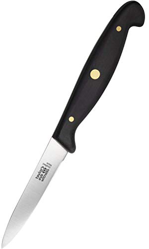 Taylors Eye Witness Serie Profesional Británica Hizo Pequeño Cuchillo Vegetal - Borde De Corte De 8 Cm Con Una Hoja Ultra Fina, Puntiaguda, Tierra De Precisión De Acero Inoxidable De Alto Carbono.