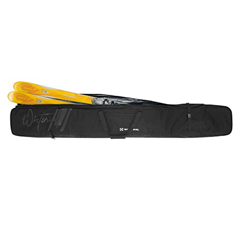 Winterial Rolling Ski Travel Bag - 7 x 9.5 inch (193x24cm) Travel Bag with Storage Compartments and Reinforced Double Padding for Road Trips and Air Travel - Thumbnail 4