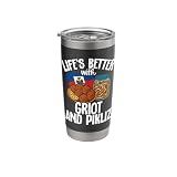 Haitian Food Design for Haitian Pride Haiti Stainless Steel Insulated Tumbler