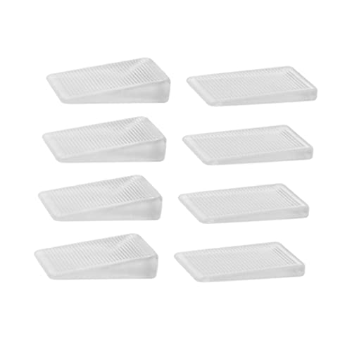 Artibetter 8pièces Butée De Porte Cales-Porte Niveleurs à Coin pour Meubles Table Chaise sans Clou Empêchent La Porte De Refermer Brusquement