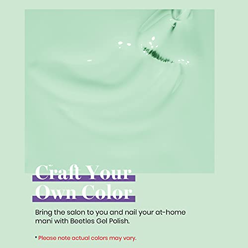 image for beetles Gel Polish Beetles Mint Green Gel Nail Polish 15ml Green Gel P