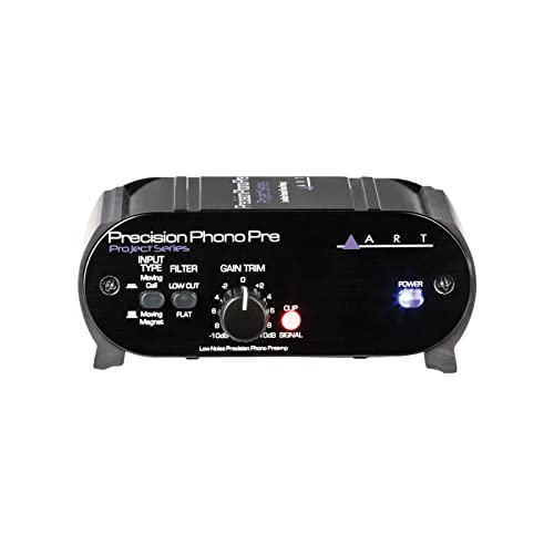 ART Precision Phono Pre préampli phono pour supprimer le ronflement vinyle