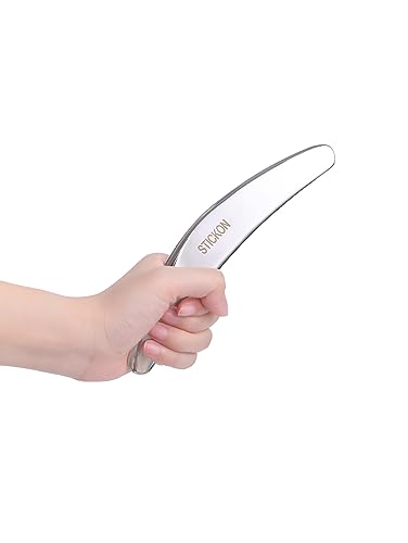 STICKON Conjuntos de ferramentas de massagem Gua Sha de aço inoxidável, ferramentas de massagem para
