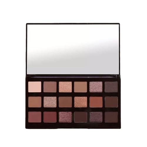 JUDEWY 18 Colors Eyeshadow Palette, Matte Eyeshadow Palette, Makeup Lovers, Adjustable Natural Colors, Makeup Eyeshadow Cosmetic Set