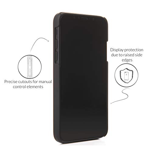 Woodcessories - Cover Compatibile con iPhone XR di...