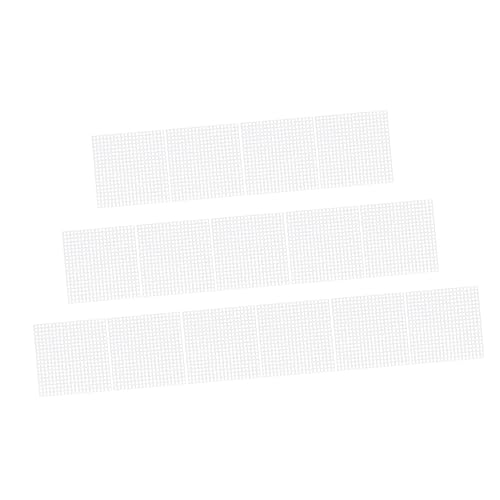 Gadpiparty Cross-Stitch Mesh Canvas Sheets Plastic Canvas DIY Embroidery Mesh Sheets 25 Pack