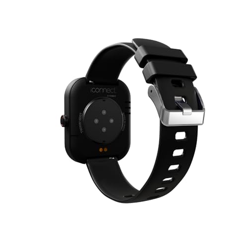 Image of TIMEX iConnect Arc+ 2.01 inch(5.1cm) IPS Display with BT Calling Smartwatch for Unisex - TWIXW1600T