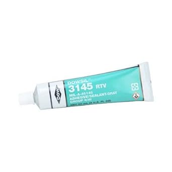 Dowsil Silicone Sealant 3145 RTV Silicone Sealant,Mil-A-46146 Adhesive/Sealant,PWBs assembly sealant/LEDs sealant/Electronic equipment's sealant/Electrical equipment sealant,Gray, 90ml