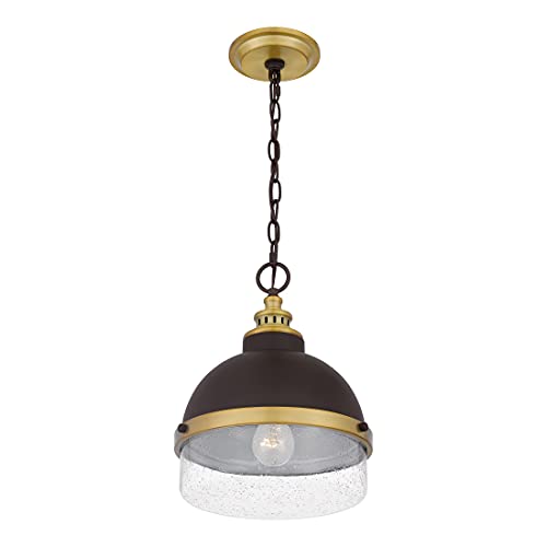 Ashley Harbour Singleton 1-Light Western Bronze Mini Pendant - Image 5