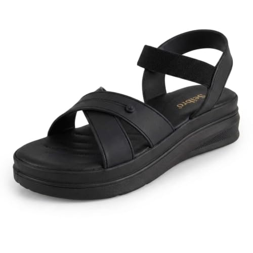Image of SELBRO Stylish Wedges Sandals For Women & Girls| Extra Soft Sandals For Women SLB-CHD19