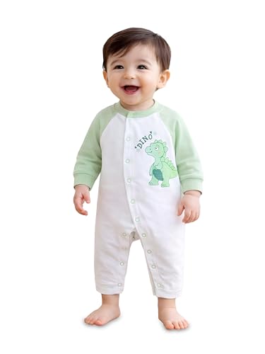 Image of Kidbea Bamboo Viscose Baby Romper, Half Sleeves Printed Bodysuit for Kids