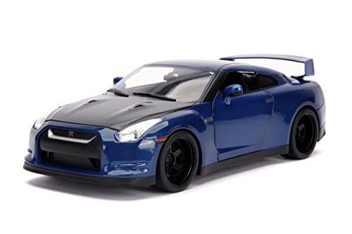 Jada Fast & Furious Nissan GT-R R35 y figura Brian 1:18 miniatura 4