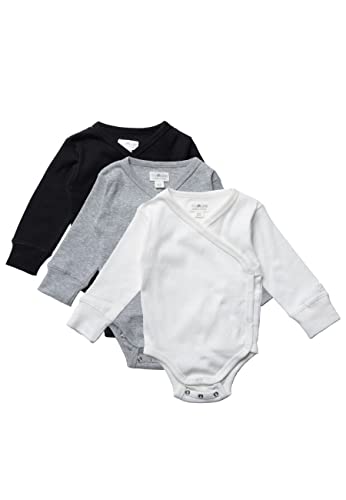 Tiny One Baby Wickelbody Langarm | Set Basic Mädchen und Junge Bio...